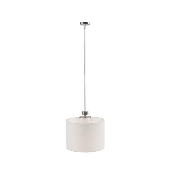 Gracie Mills Cohen Contemporary Elegance Metal Pendant with Drum Shade - GRACE-13855