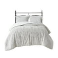 thumbnail image 1 of Gracie Mills Cornelia Chevron Plush Down Alternative Comforter Set - GRACE-9110, 1 of 5