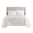 thumbnail image 1 of Gracie Mills Derick 3-Piece Cotton Matelasse Coverlet Set Natural Cotton GRACE-15188, 1 of 4