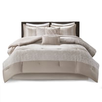 Gracie Mills Donnie 7-Piece Chenille Jacquard Comforter Set - GRACE-11418