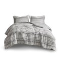 thumbnail image 1 of Gracie Mills Dorian Contemporary Striped Clipped Jacquard Comforter Set - GRACE-15543, 1 of 5