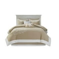 thumbnail image 1 of Gracie Mills Douglass 6-Peice Cotton Jaquard Comforter Set with Coral Embroidery - GRACE-455, 1 of 5