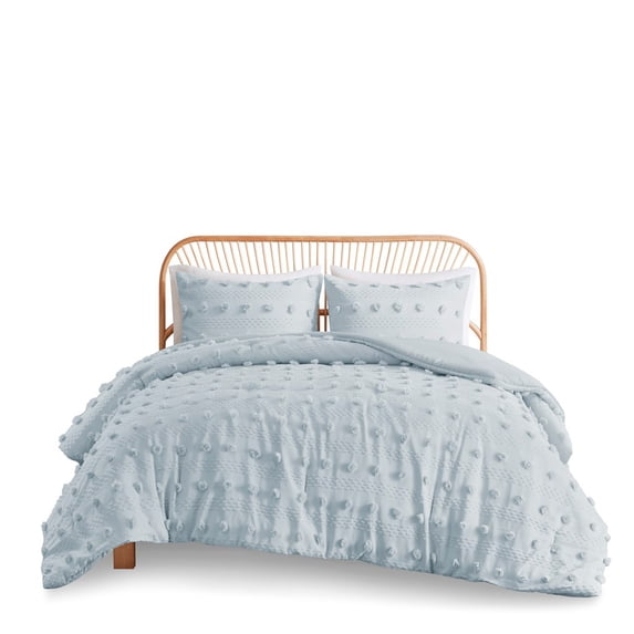 Gracie Mills Eloise Clip Jacquard Comforter Set - King/cal King, Soft, Elegant Bedding for Adults