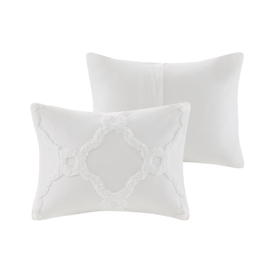 Gracie Mills Enrique Geometric Chenille Comforter Set - GRACE-11174
