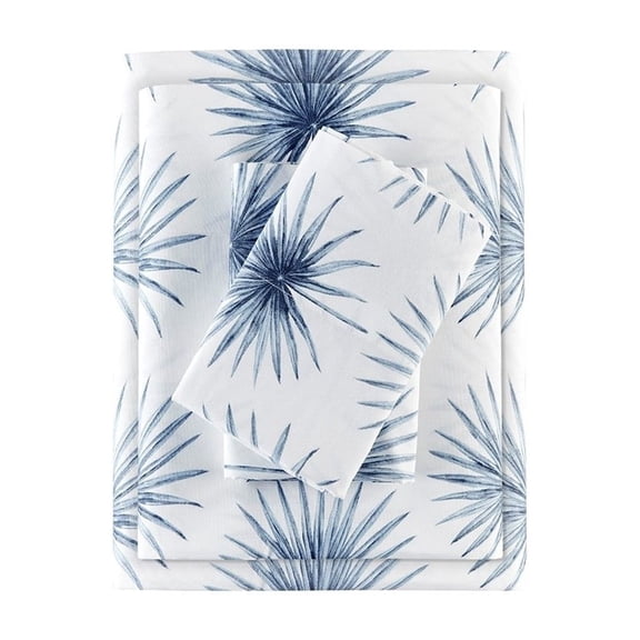 Gracie Mills Esme Breathable Printed Cotton Percale Sheet Set - GRACE-15323