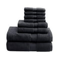 thumbnail image 1 of Gracie Mills Eulalia 800 GSM Cotton 8-Piece Towel Set Gray GRACE-7703, 1 of 3