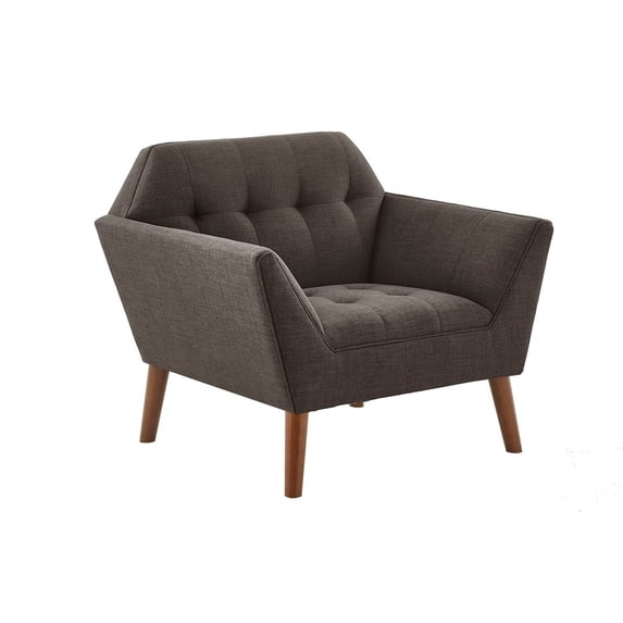 Gracie Mills Frederick Lounge Chair GRACE-5385 Modern Comfort Design Padded Seat