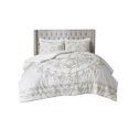 thumbnail image 1 of Gracie Mills Gertrude Medallion Chenille 3-Piece Duvet Cover Set - GRACE-13391, 1 of 5