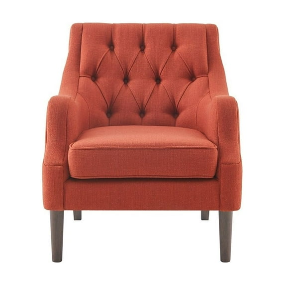 Gracie Mills Gibson Classic Comfort Button Tufted Accent Chair - GRACE-3381