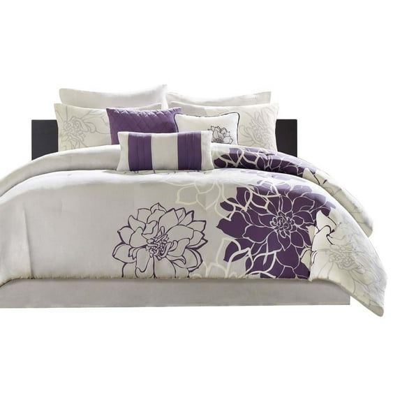 Gracie Mills Glenda Floral Printed Comforter Set - GRACE-3441