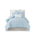 thumbnail image 1 of Gracie Mills Grady Elegance Defined Cotton Jacquard Comforter Set with Euro Shams and Throw Pillows - GRACE-9445, 1 of 5