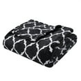 thumbnail image 1 of Gracie Mills Graig Modern Ogee Print Microlight Oversized Plush Throw Blanket - GRACE-6326, 1 of 3