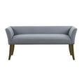thumbnail image 1 of Gracie Mills Greta Solid Wood Accent Bench with Upholstered Seat and Back - GRACE-9582, 1 of 3