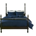 thumbnail image 1 of Gracie Mills Hand-Quilted Cotton Quilt Set 3-Piece Blue Oversized GRACE-8167, 1 of 4