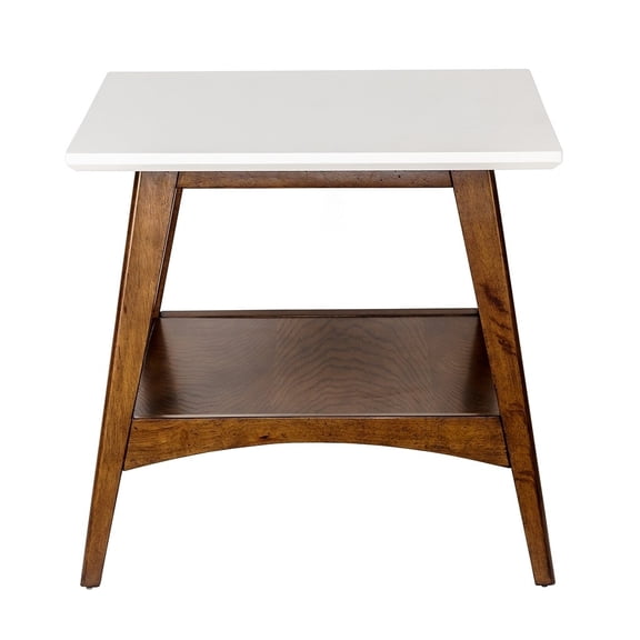 Gracie Mills Hendricks Contemporary Charm Round End Table - GRACE-7348