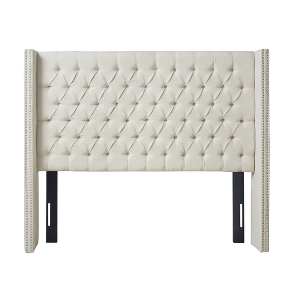 Gracie Mills Hendrix Winged Button Tufted Upholstered Headboard - GRACE-8466