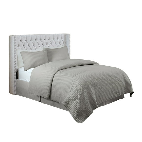 Gracie Mills Hendrix Winged Button Tufted Upholstered Headboard - GRACE-8466