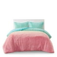 thumbnail image 1 of Gracie Mills Herman Ombre Shaggy Faux faux Comforter Set - GRACE-15010, 1 of 5