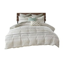 Gracie Mills Hogan Boho Chic Cotton Duvet Cover Set with Tassels - GRACE-12091