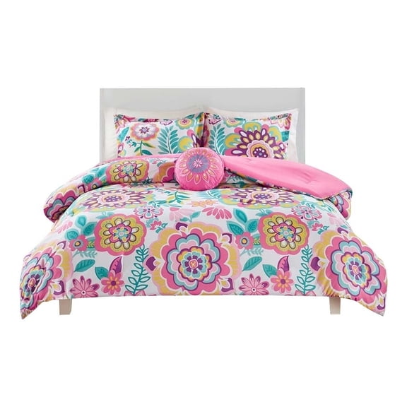 Gracie Mills Icarus Floral Medallion Comforter Set - GRACE-10433