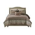 thumbnail image 1 of Gracie Mills Irmgard 5-Piece Reversible Jacquard Quilt Set with Throw Pillows - GRACE-3054, 1 of 4