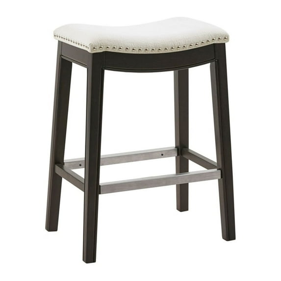 Gracie Mills Jerrell Modern Backless Saddle Counter Stool - GRACE-162