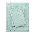 thumbnail image 1 of Gracie Mills Juniper Metallic Ikat Dot Printed Sheet Set - GRACE-10931, 1 of 4