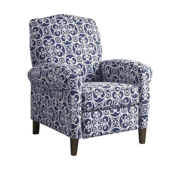 Gracie Mills Liah Effortless Relaxation Push Back Recliner - GRACE-9951