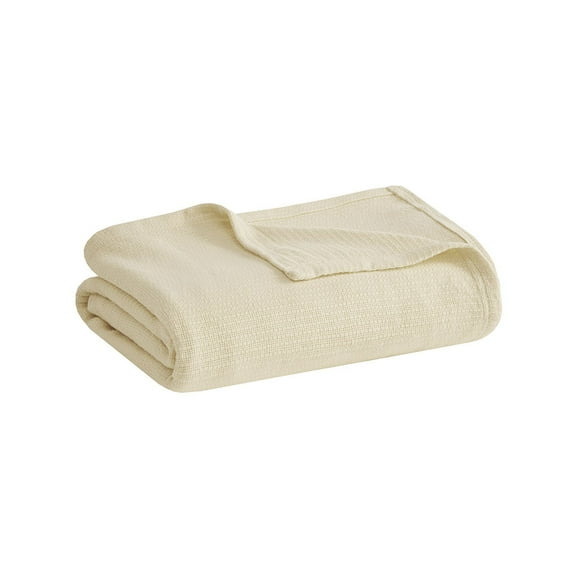 Gracie Mills Lightweight Basketweave Cotton Blanket 250 GSM GRACE-6495