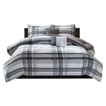 Gracie Mills Marianthi Modern Plaid Comforter Set - GRACE-10525