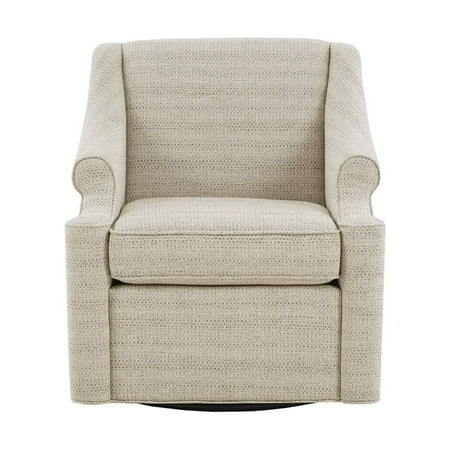 Gracie Mills Marley Transitional Tonal Swivel Glider Chair - GRACE-13068