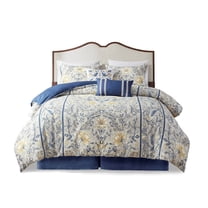 Gracie Mills Marlon 6-Piece Botanical Cotton Comforter Set - GRACE-13945