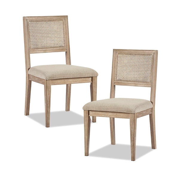 Gracie Mills Mccarthy Set of 2 Modern Armless Dining Chairs - GRACE-10658