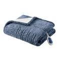 thumbnail image 1 of Gracie Mills Mckinley Solid Heated Sherpa Throw - GRACE-15486, 1 of 4