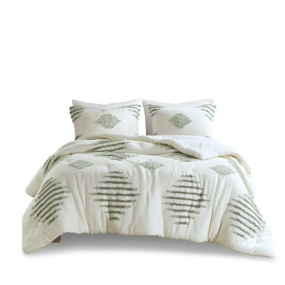Gracie Mills Mitch Modern Chenille Textured Comforter Set - GRACE-15573