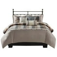 thumbnail image 1 of Gracie Mills Nanette 6 Piece Herringbone Duvet Cover Set - GRACE-9326, 1 of 5