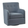 thumbnail image 1 of Gracie Mills Nathen Upholstered Swivel Chair, 1 of 4