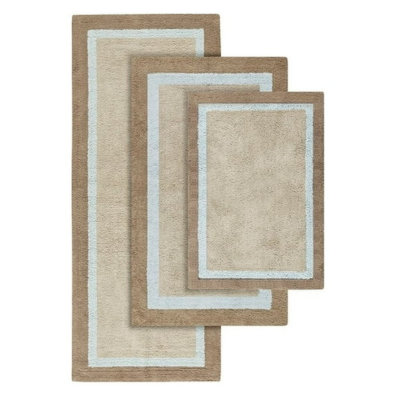 Gracie Mills Nixon Non Skid Cotton Tufted Bath Rug GRACE-3361 Soft Machine Washable