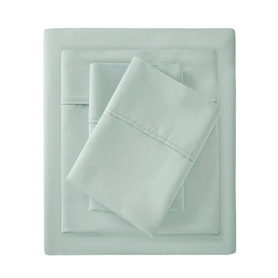 Gracie Mills Nora 300 Thread Count Sateen Weave Organic Cotton Deep Pocket Sheet Set - GRACE-15453