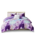 thumbnail image 1 of Gracie Mills Orion Dreamscape Watercolor Tie Dye Comforter Set with Cozy Throw Pillow - GRACE-14069, 1 of 5