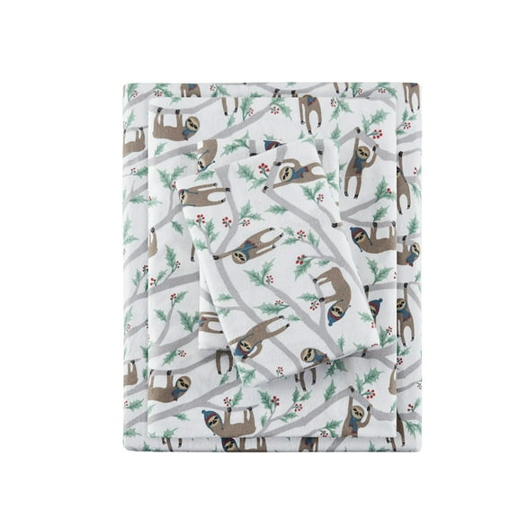Gracie Mills Persephone Cotton Flannel Sheet Set