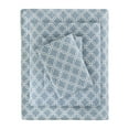 thumbnail image 1 of Gracie Mills Persephone 4-Piece Cotton Flannel Sheet Set Twin Gray GRACE-7549, 1 of 4