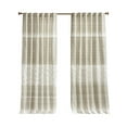 thumbnail image 1 of Gracie Mills Robbins Chenille-Detailed Cotton Printed Curtain Panel with Lining - GRACE-13995, 1 of 3