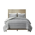 thumbnail image 1 of Gracie Mills Robert 3-Piece Striped Clipped Jacquard Duvet Cover Set - GRACE-15274, 1 of 5