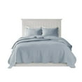 thumbnail image 1 of Gracie Mills Salvatore 3-Piece Reversible Quilt Set Cotton Microfiber Scalloped Edge, 1 of 4