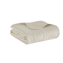Gracie Mills Salvatore Oversized Stitched Scalloped Edges Throw Blanket - GRACE-3726