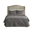 thumbnail image 1 of Gracie Mills Sandy 3 Piece Quilted Bedspread Set Split Corner Soft Cream GRACE-12667, 1 of 4