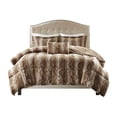 thumbnail image 1 of Gracie Mills Shawn 4-Peice Soft Faux faux to Mink Comforter Set - GRACE-7086, 1 of 3