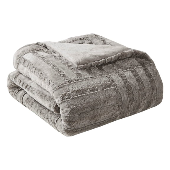 Gracie Mills Shearah Plush Down Alternative Throw Blanket - GRACE-7431