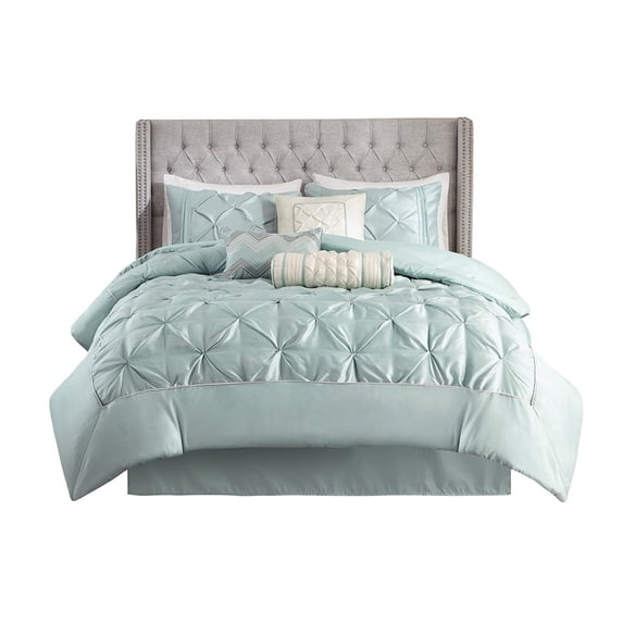 Gracie Mills Shelby 7-Piece Padded Comforter Set - GRACE-3247